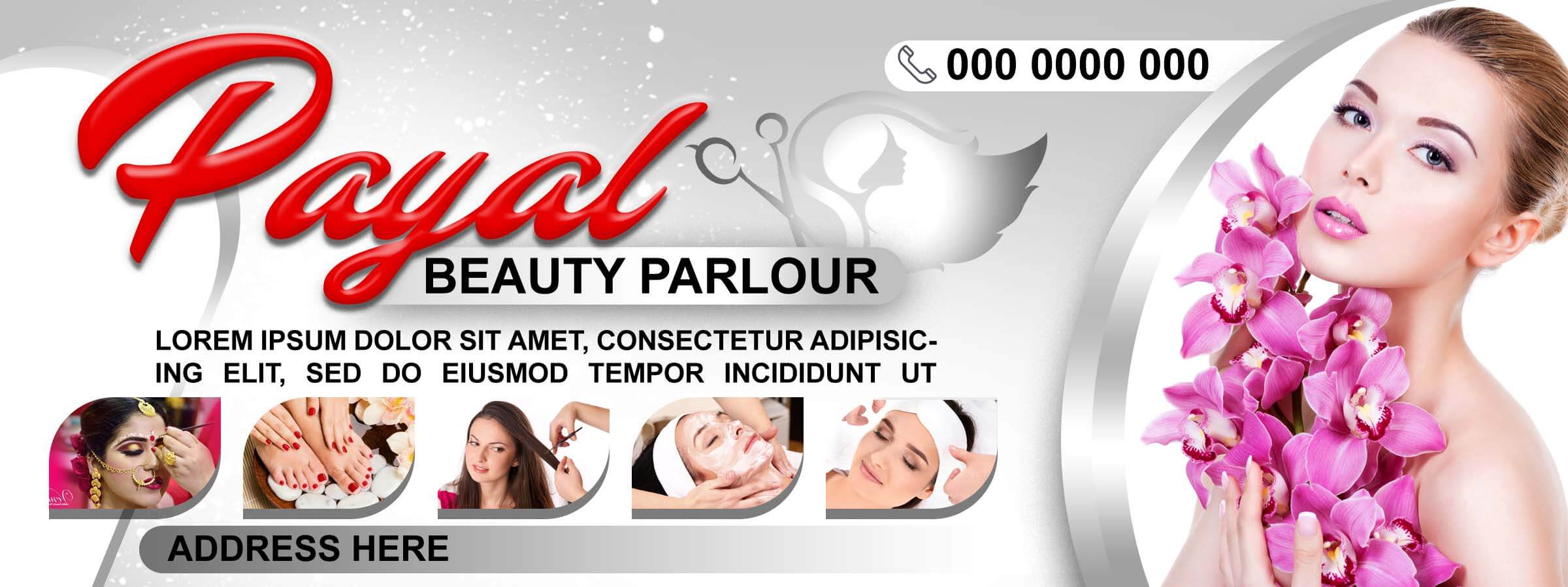 Beauty Parlour Banner